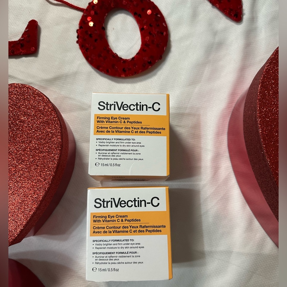 StriVectin-C Firming Eye Cream with Vitamin C & Peptides-15ml/.5 fl oz X 2